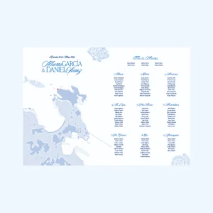 Seating Plan de boda en A Coruña
